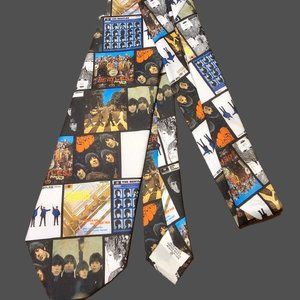 Vintage Beatles Neck Tie "The Album Covers"